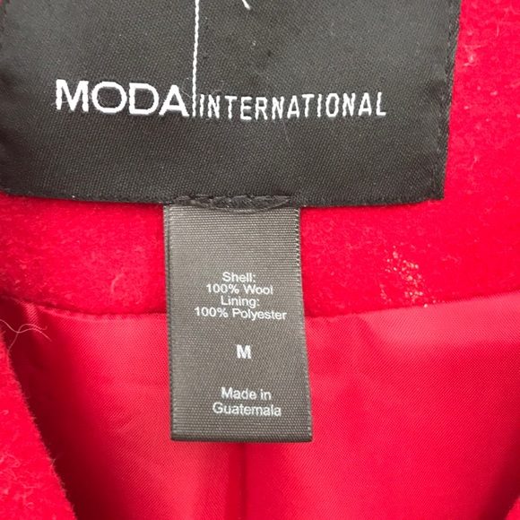 MODA INTERNATIONAL PEA COAT - Picture 4 of 7